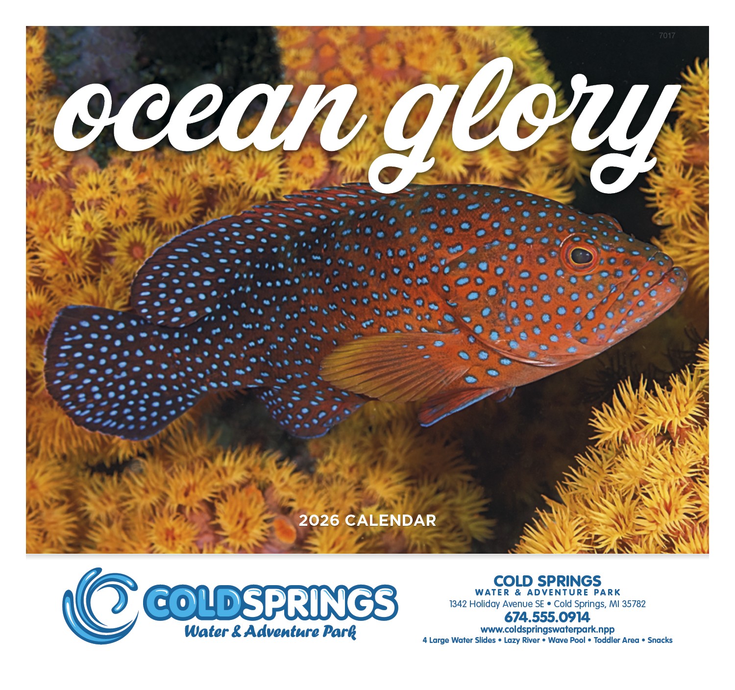 Good Value™ Ocean Glory - Stapled Calendar 2