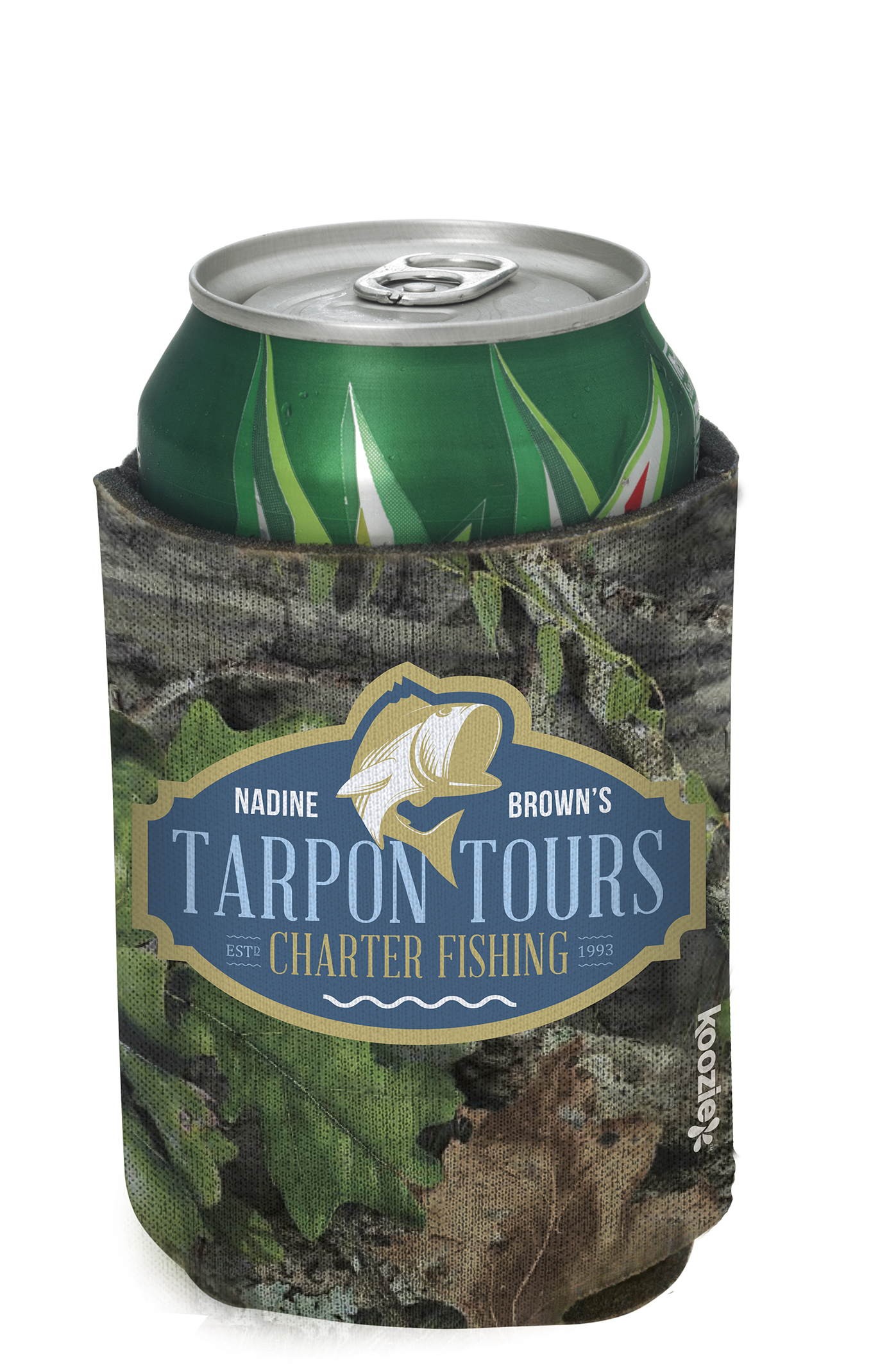 Koozie® Mossy Oak® britePix® Can Cooler 2