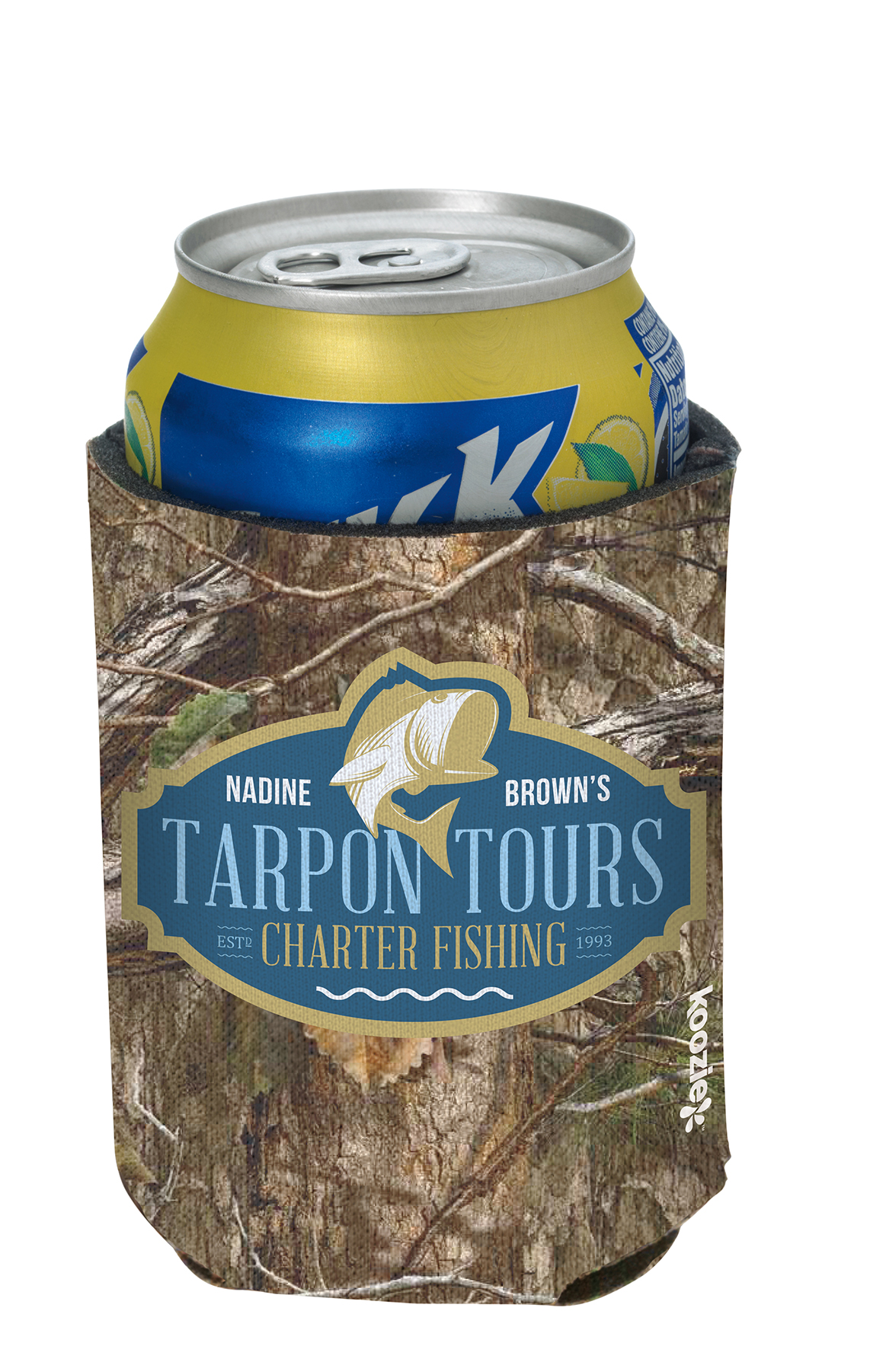Koozie® Mossy Oak® britePix® Can Cooler 2