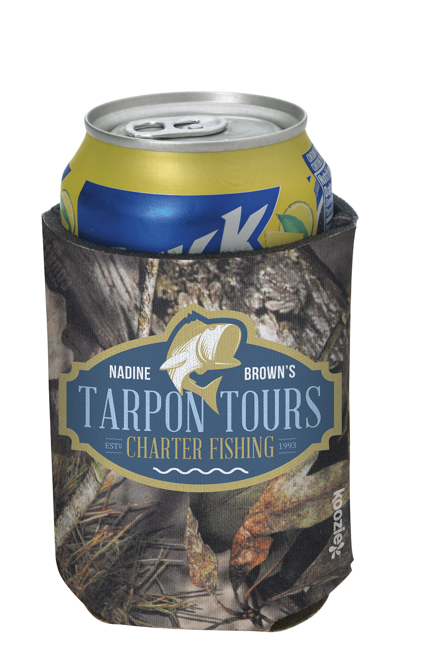 Koozie® Mossy Oak® britePix® Can Cooler 2