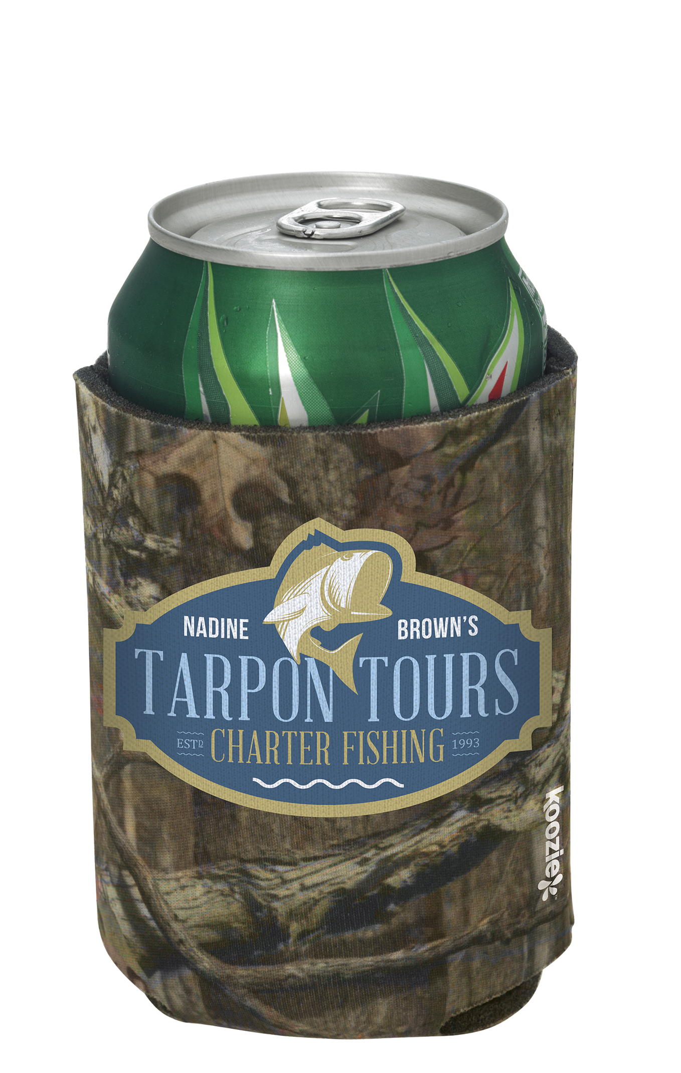 Koozie® Mossy Oak® britePix® Can Cooler 2