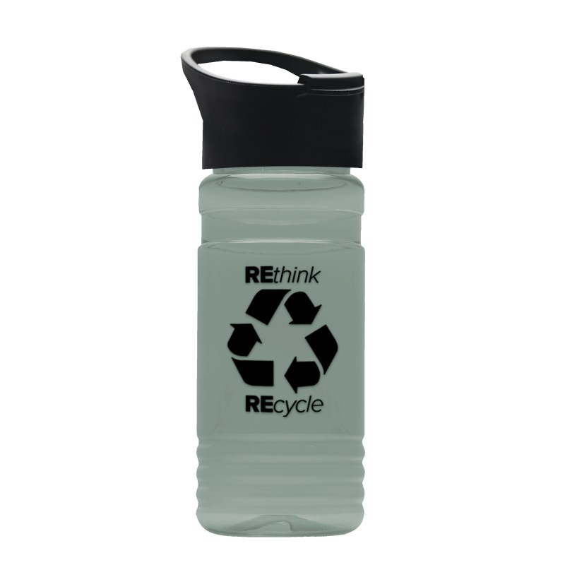 Garyline® RPET Bottle with Pop-Up Lid - 20 oz. 2 Garyline® RPET Bottle with Pop-Up Lid - 20 oz. 2