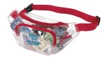 Good Value™ Clear Fanny Pack - 16075 red product image Good Value™ Clear Fanny Pack - 16075 red product image