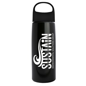 26 Oz. Metalike Flair Bottle w/Oval Crest Lid 1 26 Oz. Metalike Flair Bottle w/Oval Crest Lid 1