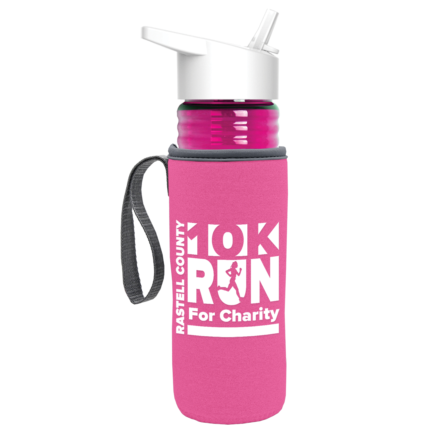 The Lifeguard - 24 Oz. Pete Bottle With Flip Straw Lid 1