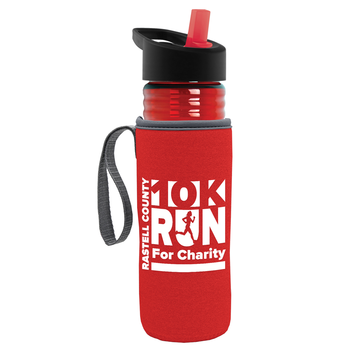 The Lifeguard - 24 Oz. Pete Bottle With Flip Straw Lid 1