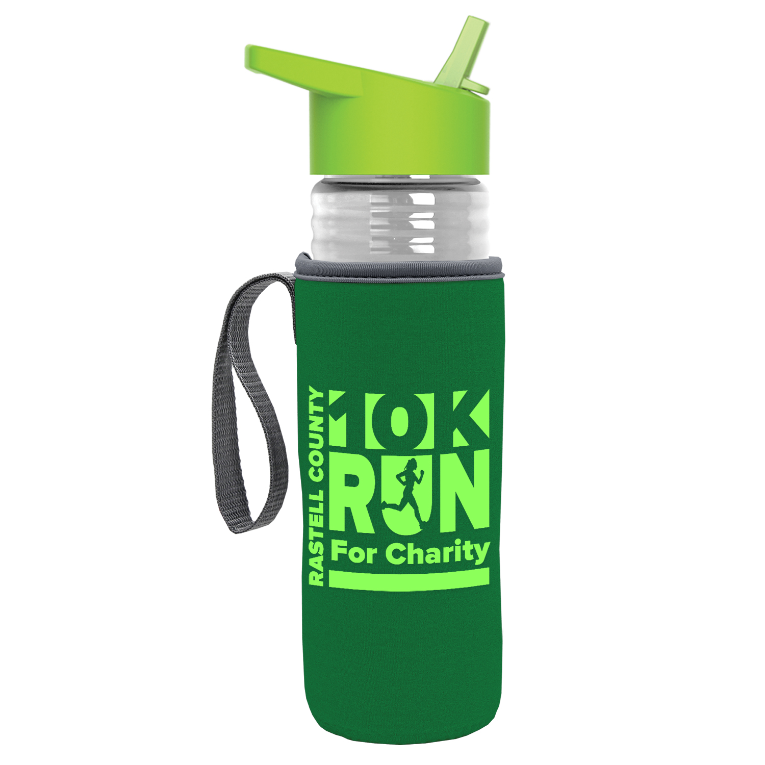 The Lifeguard - 24 Oz. Pete Bottle With Flip Straw Lid 1