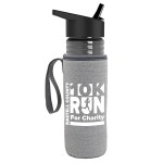 The Lifeguard - 24 Oz. Pete Bottle With Flip Straw Lid 1 The Lifeguard - 24 Oz. Pete Bottle With Flip Straw Lid 1