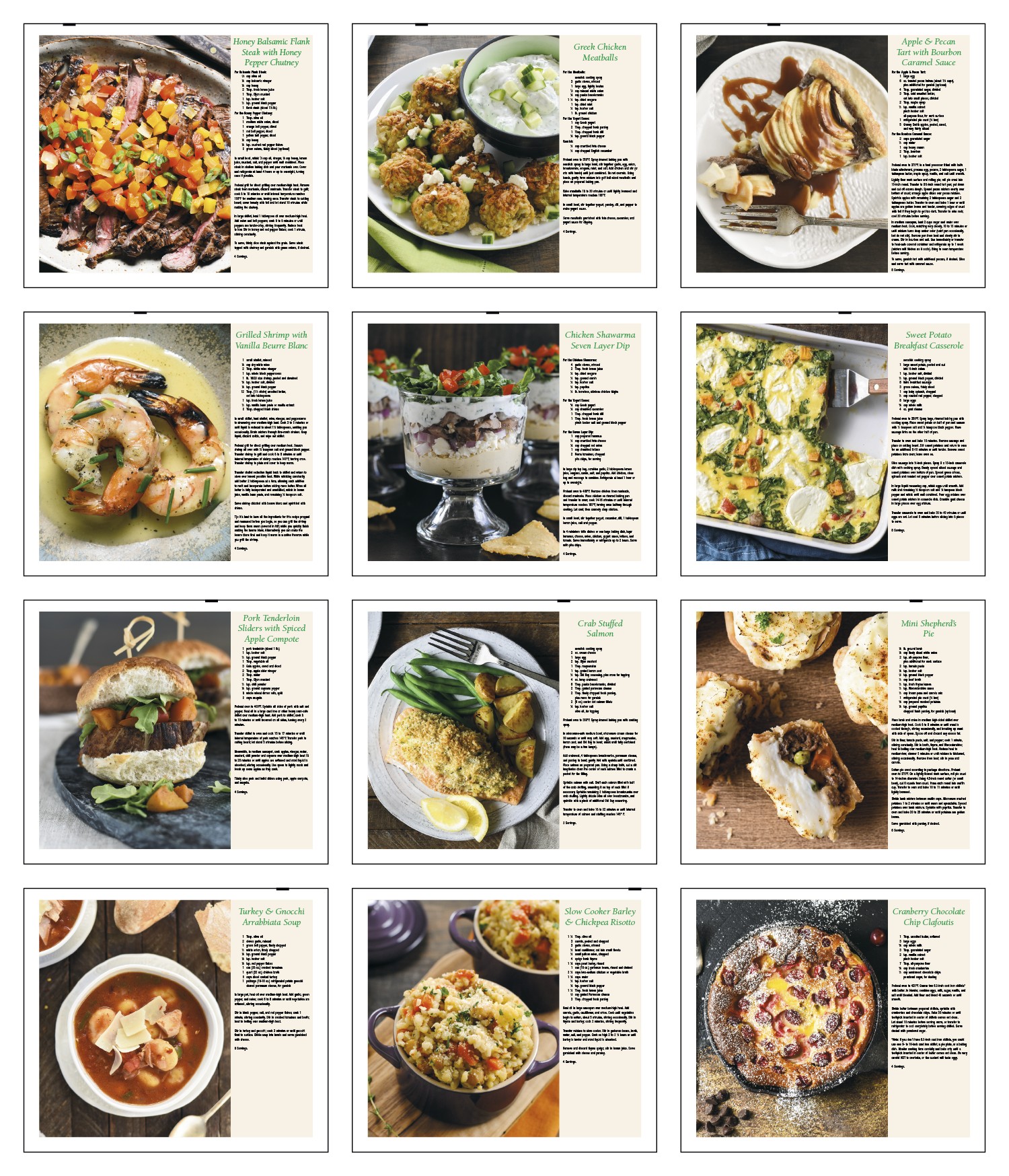 HotLine® Products Recipe Pocket Calendar 2