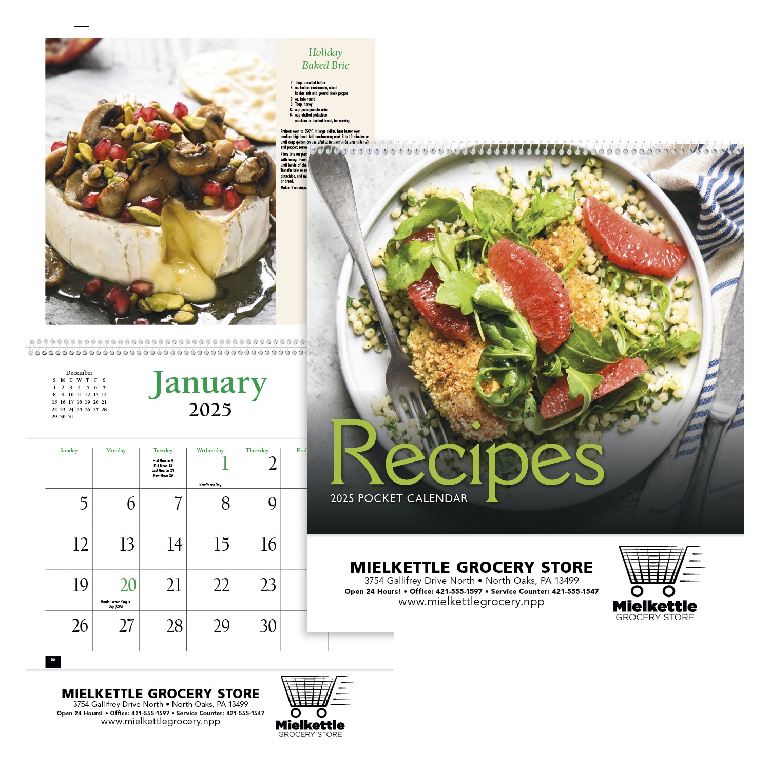HotLine® Products Recipe Pocket Calendar 2