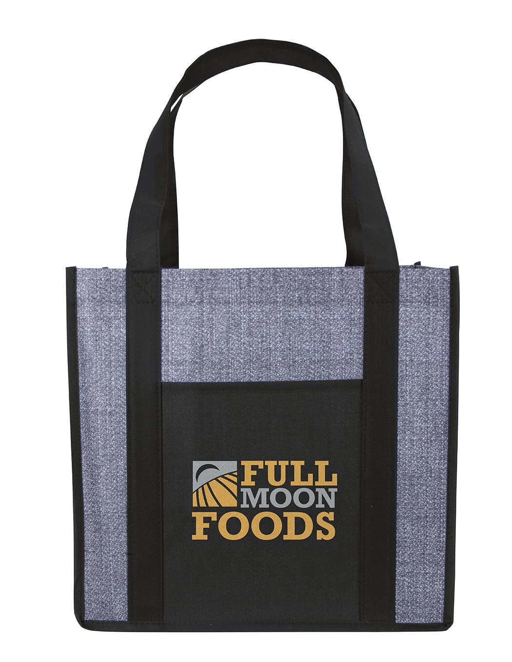 Good Value™ Laminated Heathered Non-Woven Grocery Tote 2