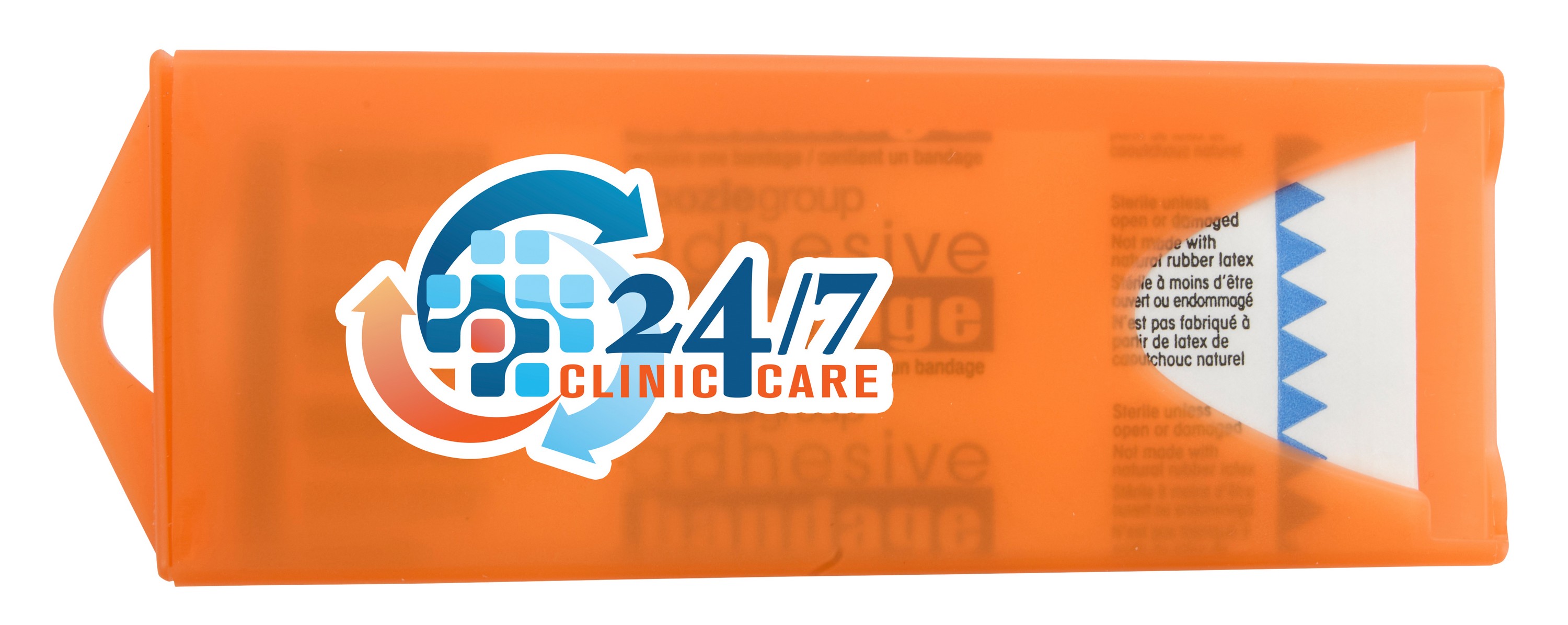 Good Value™ Original Colored Bandage Dispenser with Clear Bandages 2
