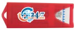 Good Value™ Original Colored Bandage Dispenser with Clear Bandages - 41259 translucent red image Good Value™ Original Colored Bandage Dispenser with Clear Bandages - 41259 translucent red image