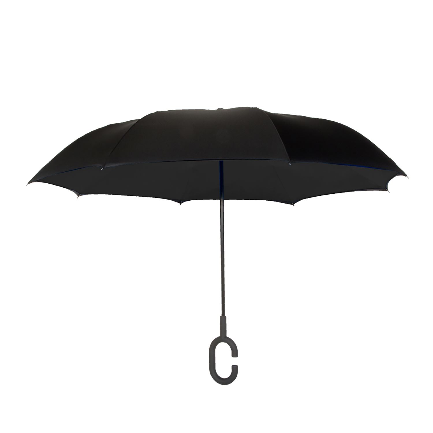 Shed Rain™ UnbelievaBrella® 48" Reverse-Close Manual Stick Umbrella (Solids) 2