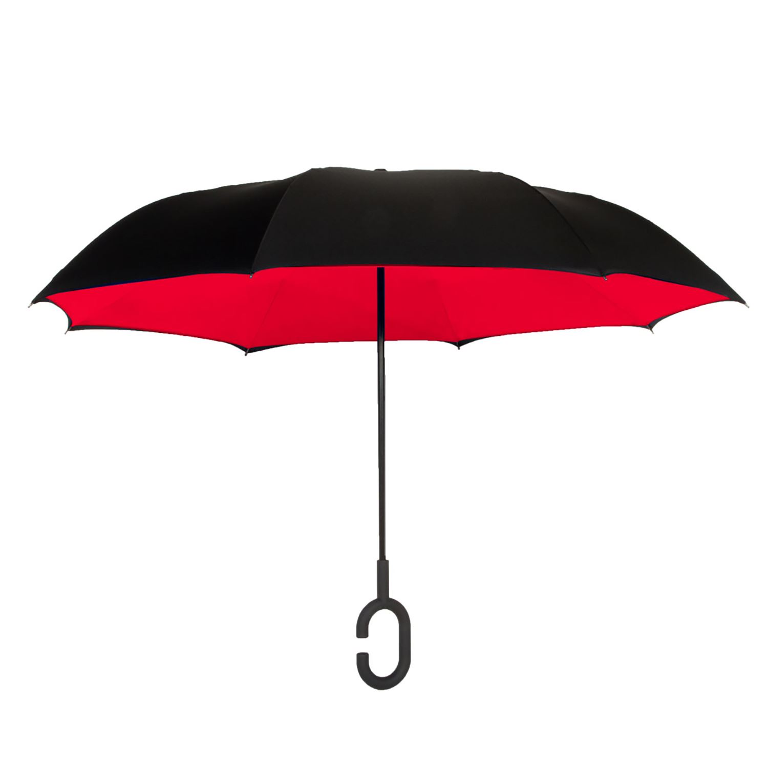 Shed Rain™ UnbelievaBrella® 48" Reverse-Close Manual Stick Umbrella (Solids) 2