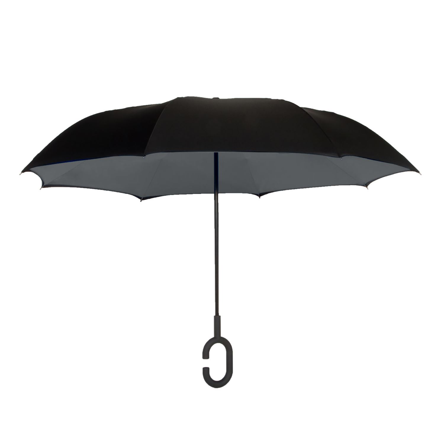 Shed Rain™ UnbelievaBrella® 48" Reverse-Close Manual Stick Umbrella (Solids) 2