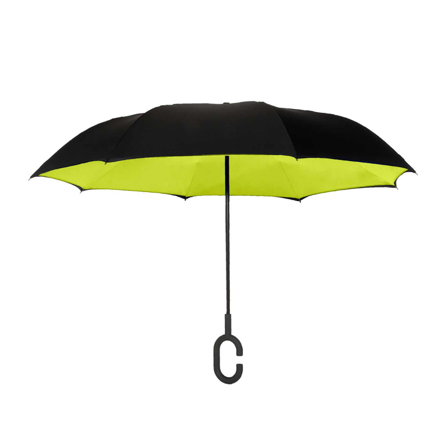 Shed Rain™ UnbelievaBrella® 48" Reverse-Close Manual Stick Umbrella (Solids) 2