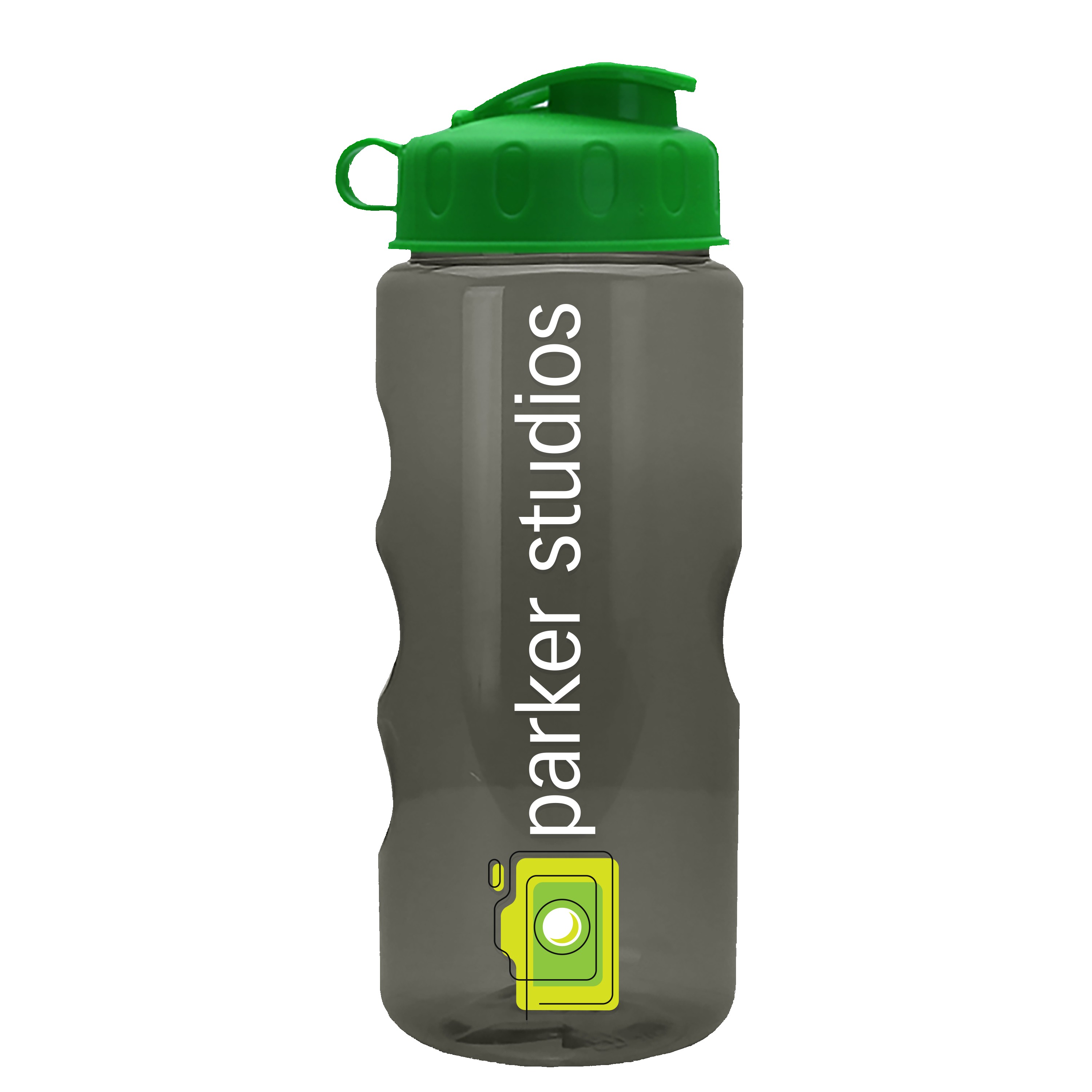 Garyline® Mini Mountain Tritan® Bottle with Flip Lid - 22 oz. 2
