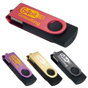 Universal Source® 1 GB Color Accent Folding USB 2.0 Flash Drive 2 Universal Source® 1 GB Color Accent Folding USB 2.0 Flash Drive 2