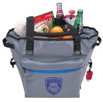 Koozie® Olympus Cooler Tote - 16017 gray styled product image Koozie® Olympus Cooler Tote - 16017 gray styled product image