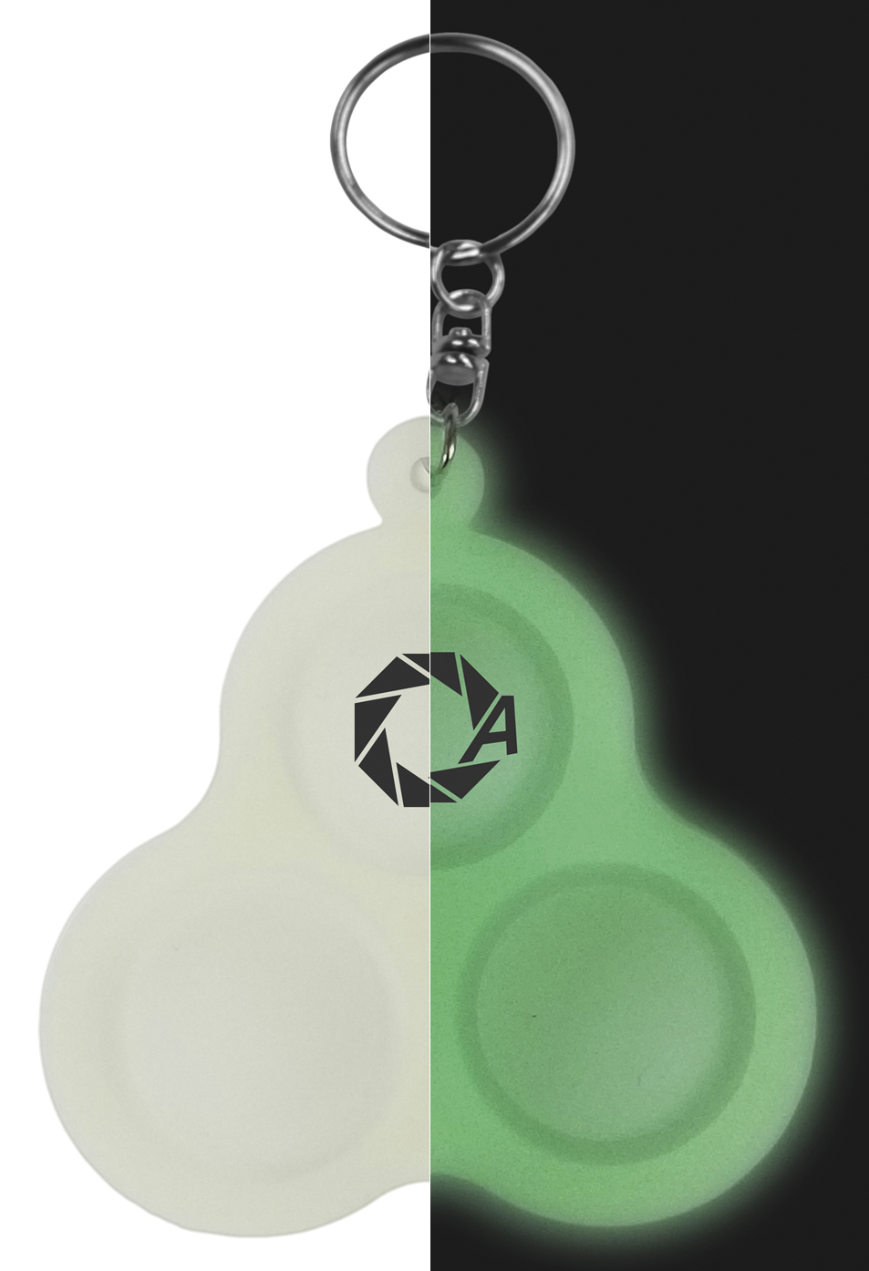 Universal Source® Pop 3 Bubbles Keychain 2