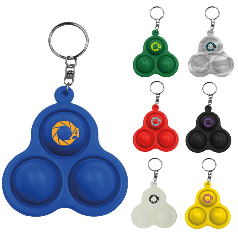 Universal Source® Pop 3 Bubbles Keychain 2 Universal Source® Pop 3 Bubbles Keychain 2