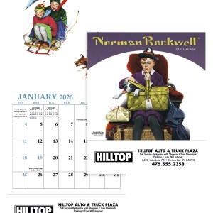 HotLine® Products Norman Rockwell Mini Calendar 2 HotLine® Products Norman Rockwell Mini Calendar 2