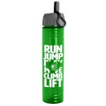 Garyline® Adventure Tritan® Renew Bottle with Ring-Straw Lid - 32 oz. - RNX32A_translucentgreen_bottle_graywithblack_lid_1c.png Garyline® Adventure Tritan® Renew Bottle with Ring-Straw Lid - 32 oz. - RNX32A_translucentgreen_bottle_graywithblack_lid_1c.png