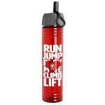 Garyline® Adventure Tritan® Renew Bottle with Ring-Straw Lid - 32 oz. - RNX32A_translucentred_bottle_graywithblack_lid_1c.png Garyline® Adventure Tritan® Renew Bottle with Ring-Straw Lid - 32 oz. - RNX32A_translucentred_bottle_graywithblack_lid_1c.png