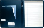 Good Value™ Executive Crescent Padfolio - CRESTEX navy Inside image Good Value™ Executive Crescent Padfolio - CRESTEX navy Inside image