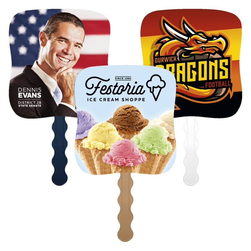 Skinner & Kennedy™ White Stock Fan 2 Skinner & Kennedy™ White Stock Fan 2