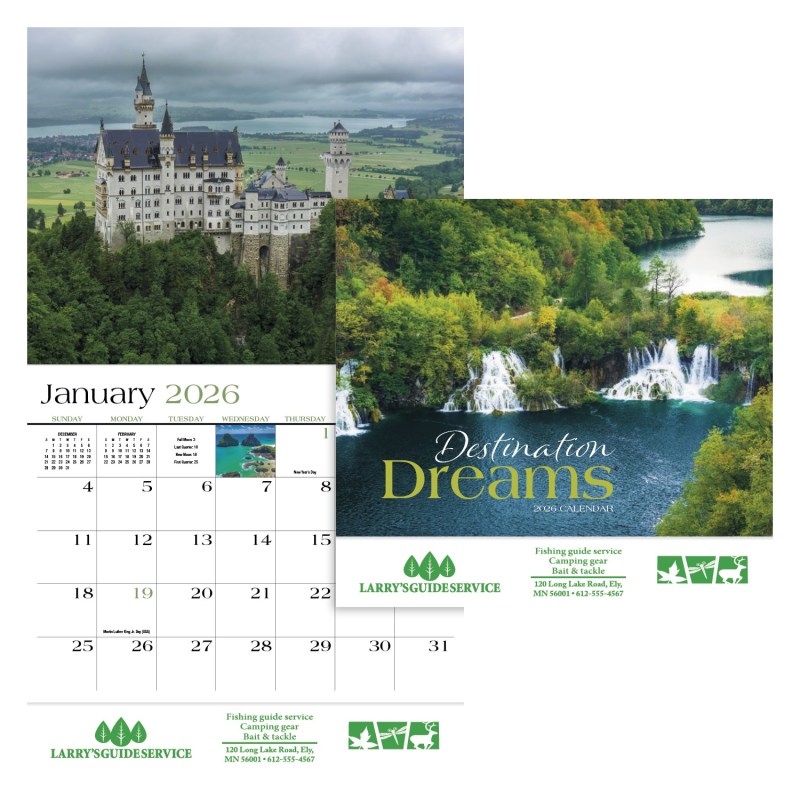 HotLine® Products Destination Dreams® Appointment Calendar - Stapled 2 HotLine® Products Destination Dreams® Appointment Calendar - Stapled 2