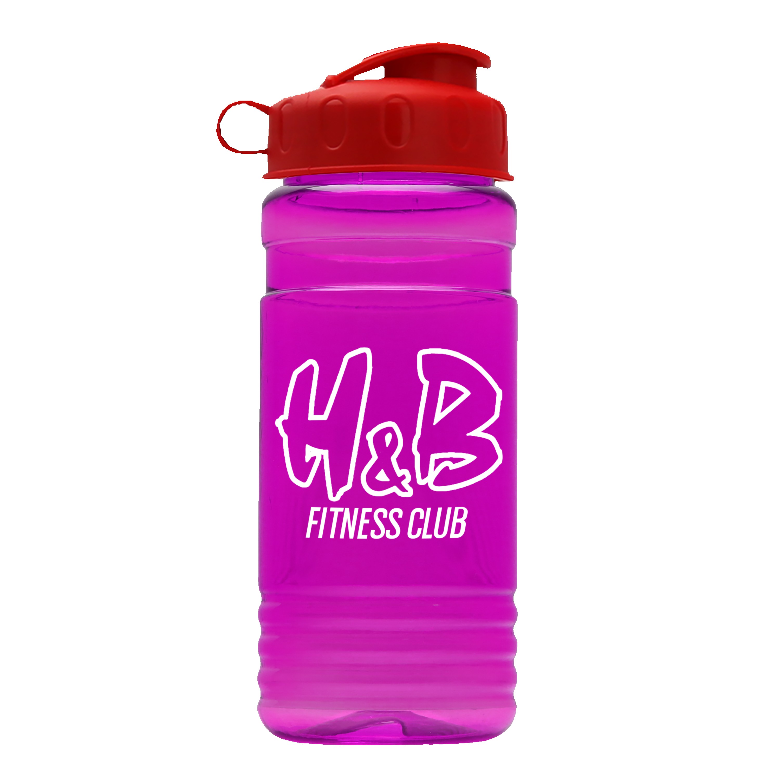 Garyline® RPET Bottle with Flip Lid - 20 oz. 2