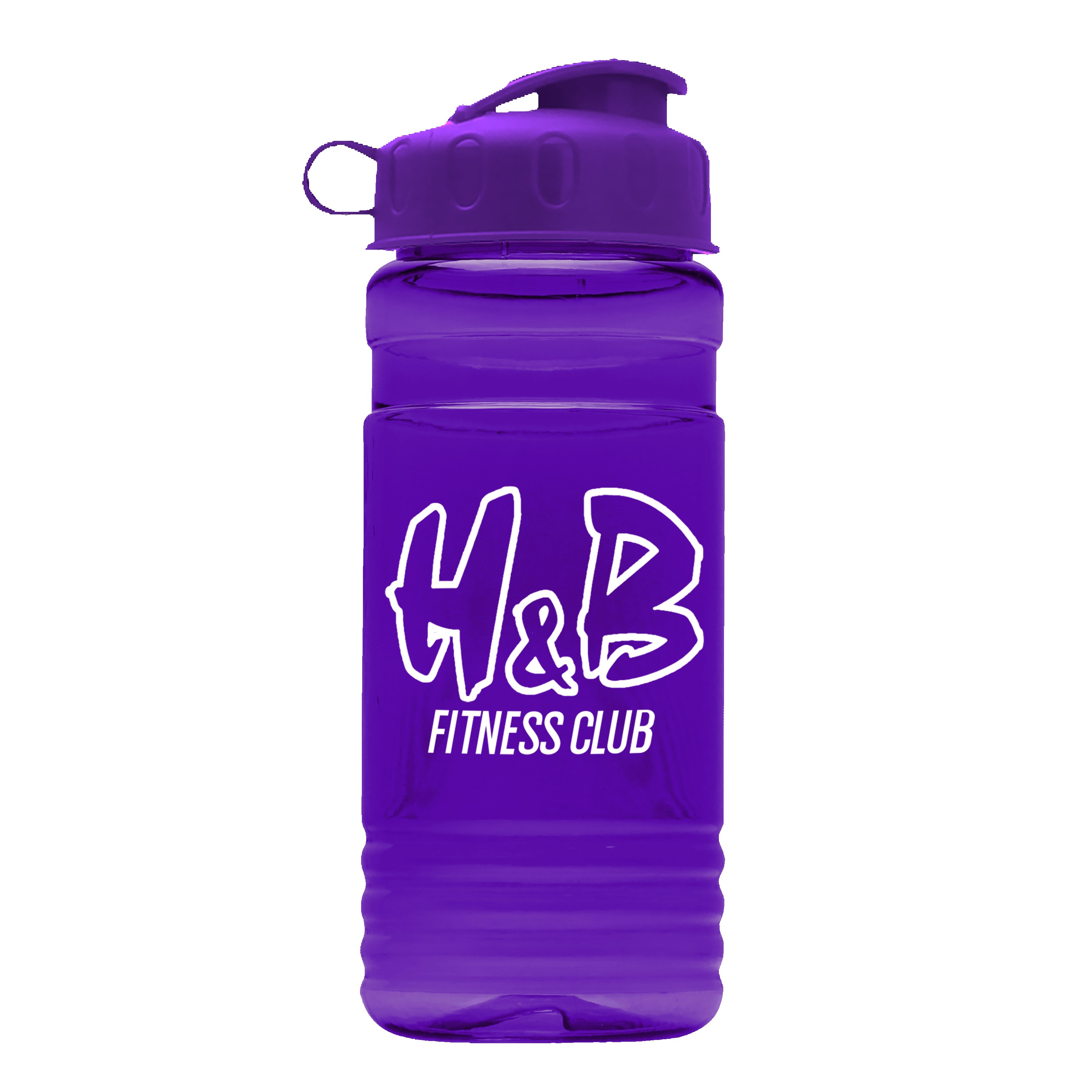 Garyline® RPET Bottle with Flip Lid - 20 oz. 2