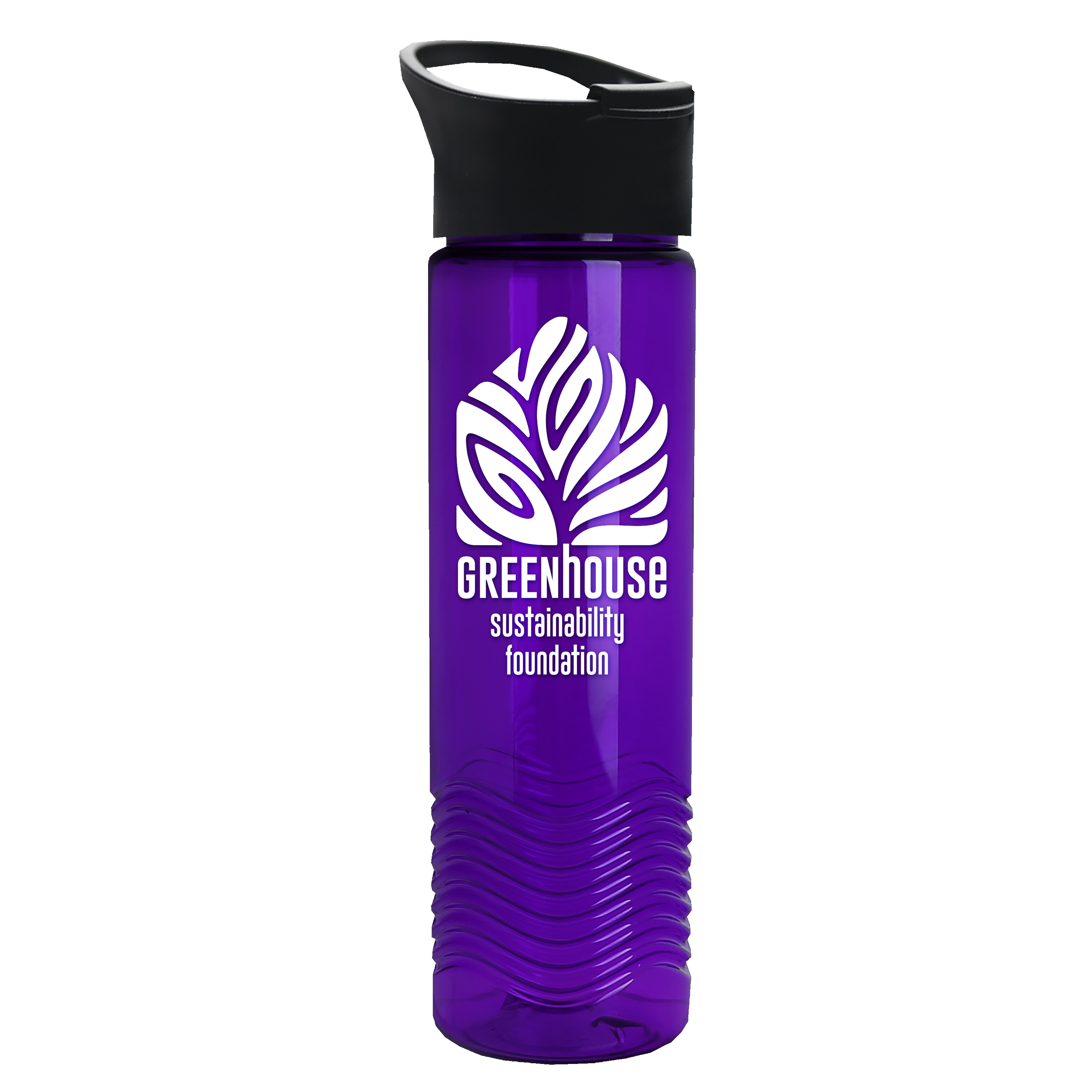Garyline® Wave Tritan® Bottle with Pop-Up Lid - 24 oz. 2