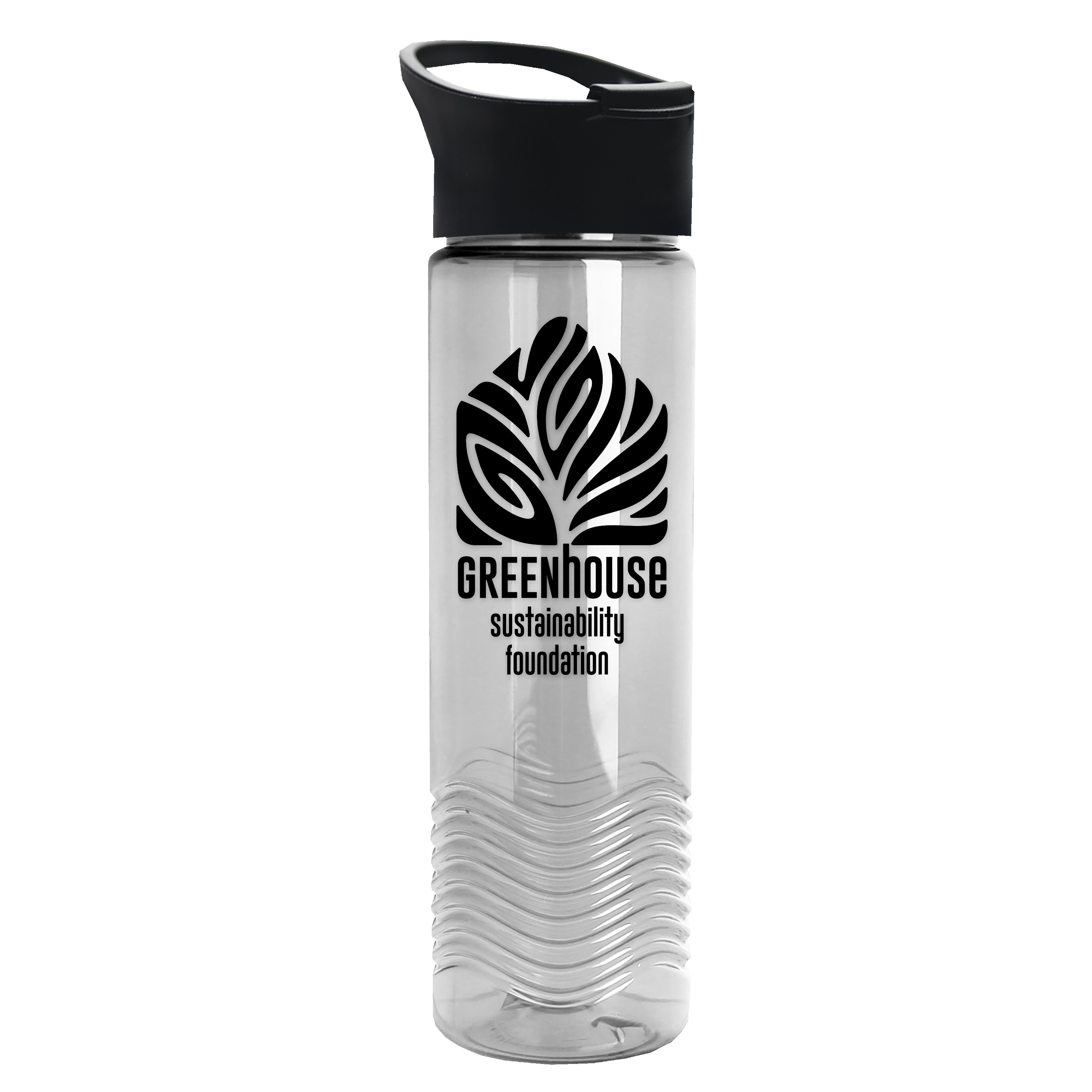 Garyline® Wave Tritan® Bottle with Pop-Up Lid - 24 oz. 2