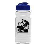 Garyline® Clear Bottle with Flip-Top Lid - 20 oz. - TB20U_clear_bottle_navyblue_lid_1c.png Garyline® Clear Bottle with Flip-Top Lid - 20 oz. - TB20U_clear_bottle_navyblue_lid_1c.png
