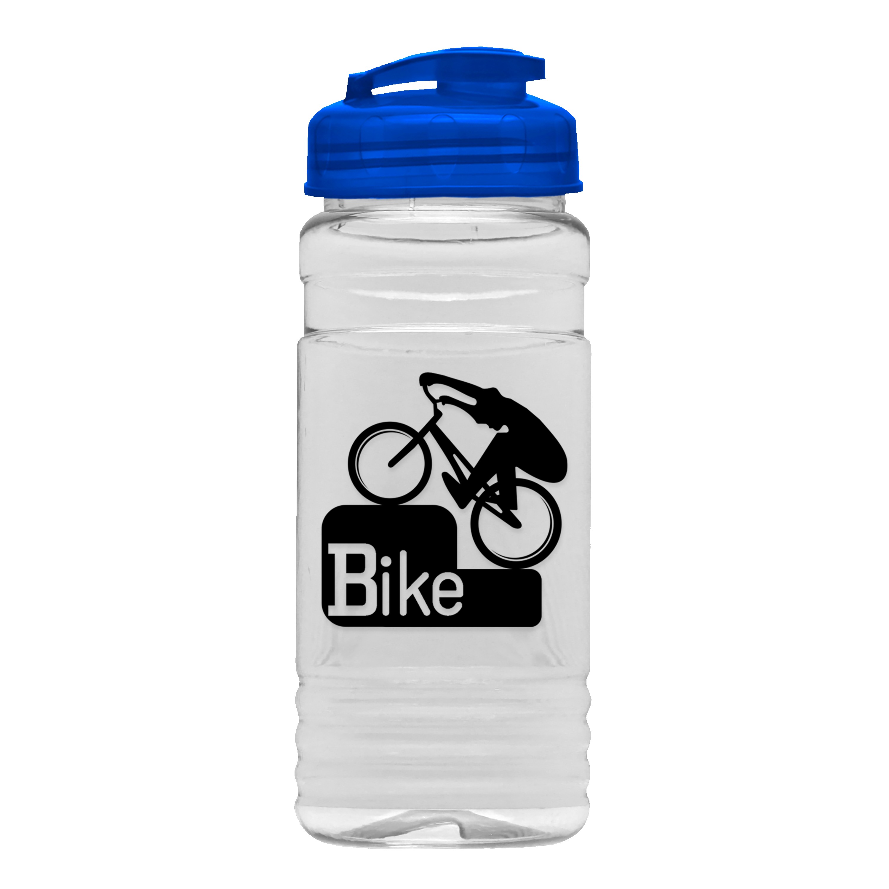 Garyline® Clear Bottle with Flip-Top Lid - 20 oz. 2