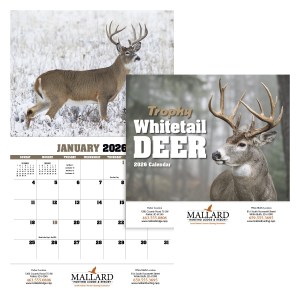 HotLine® Products Trophy Whitetail Deer Appointment Calendar - Stapled 2 HotLine® Products Trophy Whitetail Deer Appointment Calendar - Stapled 2