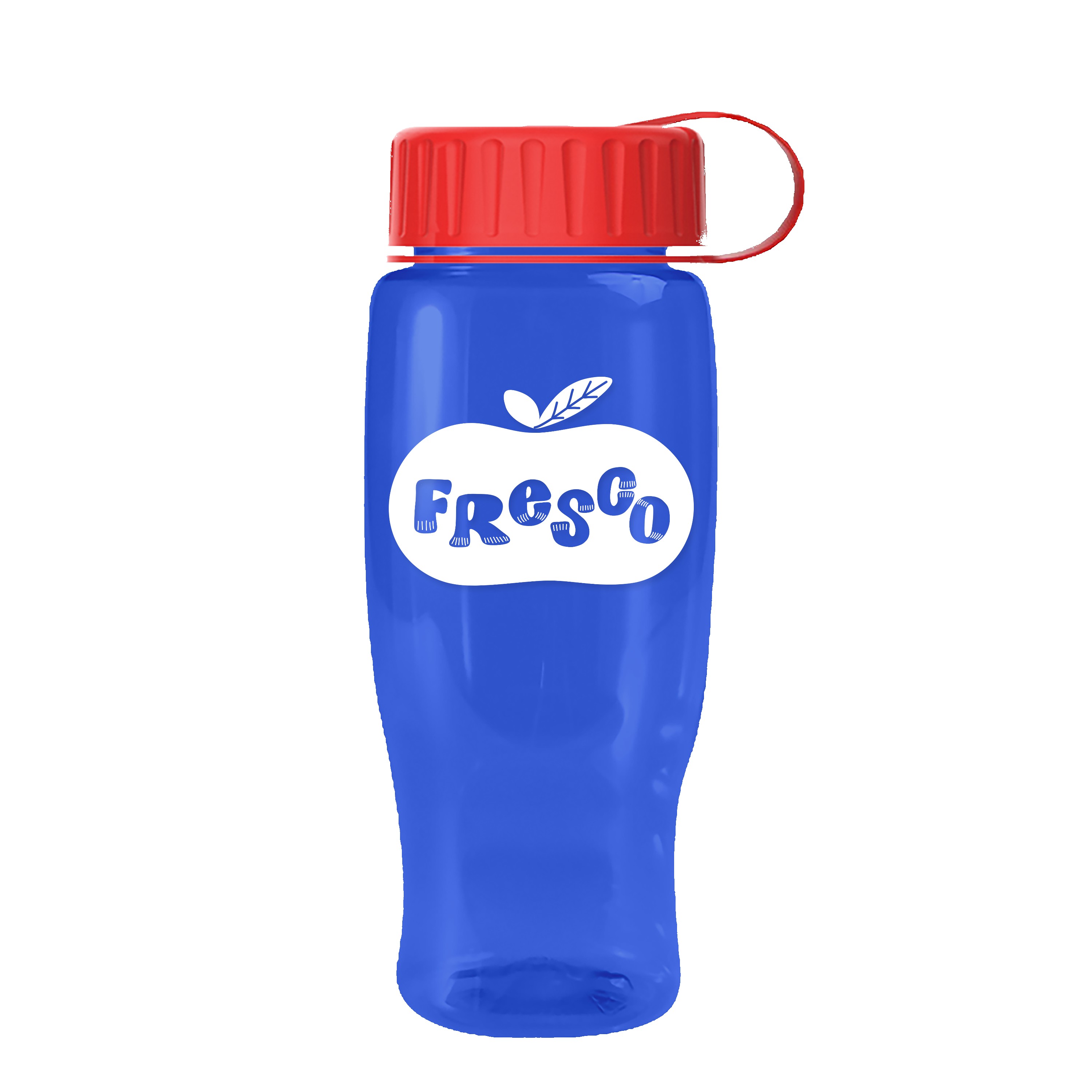 Garyline® Poly+ Recycled Bottle with Tethered Lid - 27 oz. 2