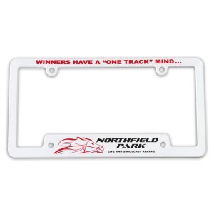 Corner View License Plate Frame 1 Corner View License Plate Frame 1