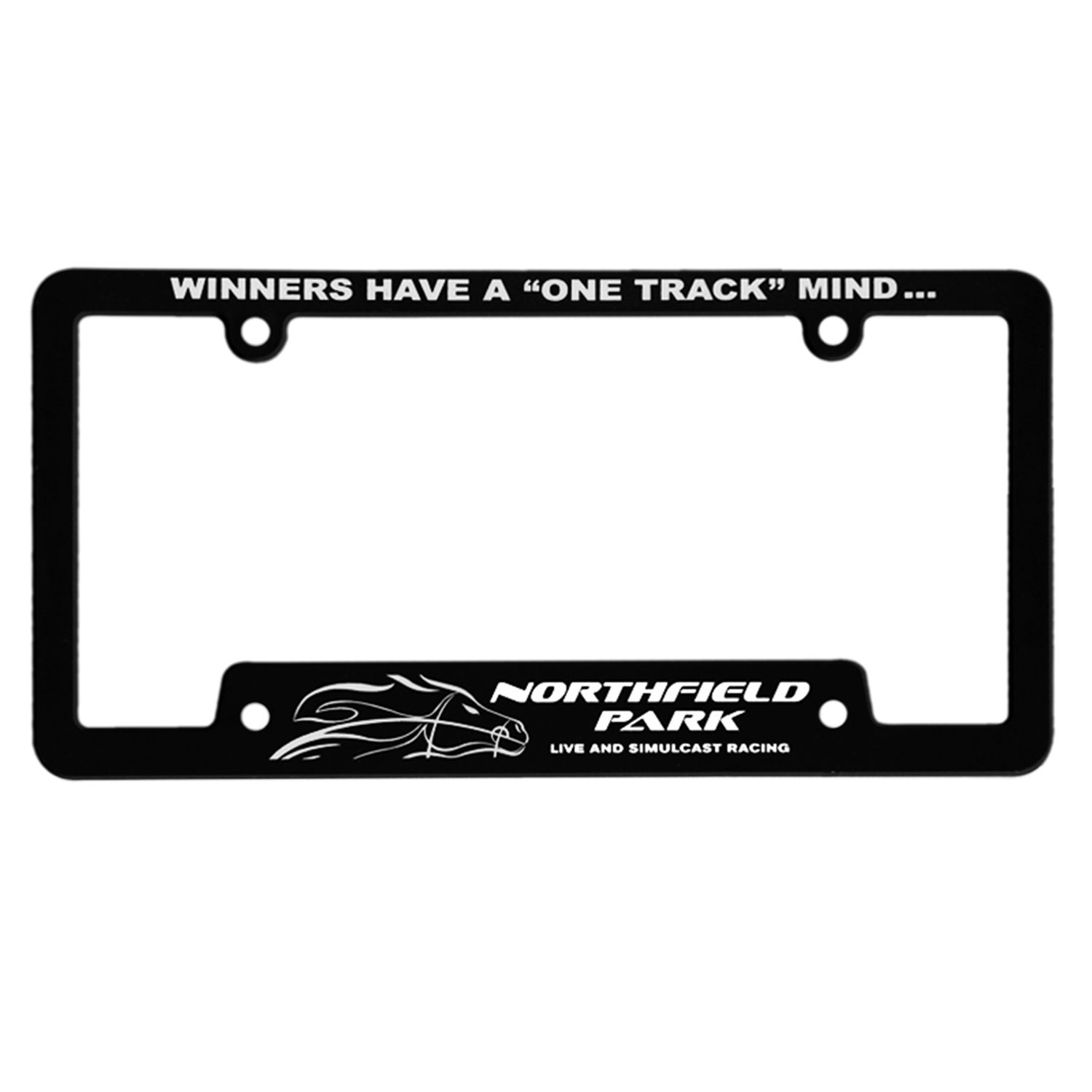 Corner View License Plate Frame 1