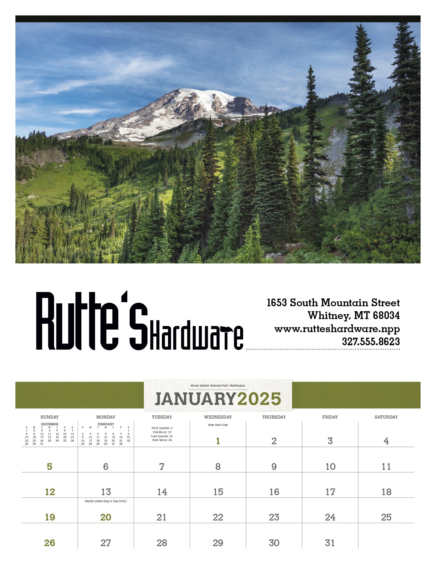 Triumph® Calendars American Splendor with Date Blocks Calendar 2