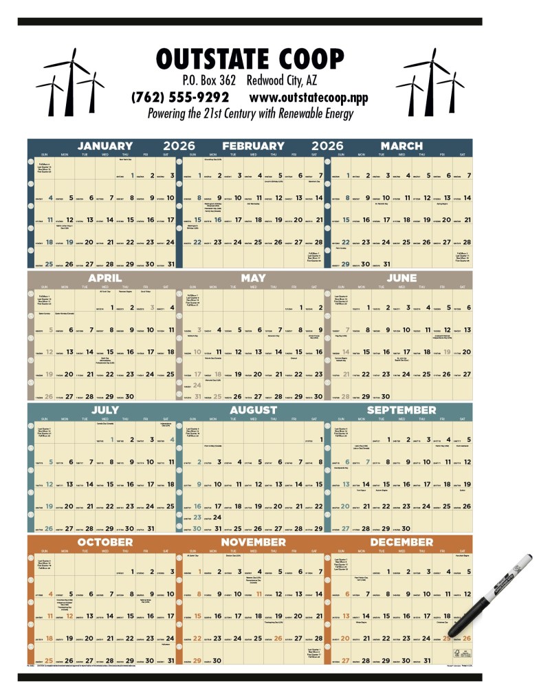 Triumph® Calendars Time Management Span-A-Year (Laminated w/Marker) Calendar 2 Triumph® Calendars Time Management Span-A-Year (Laminated w/Marker) Calendar 2