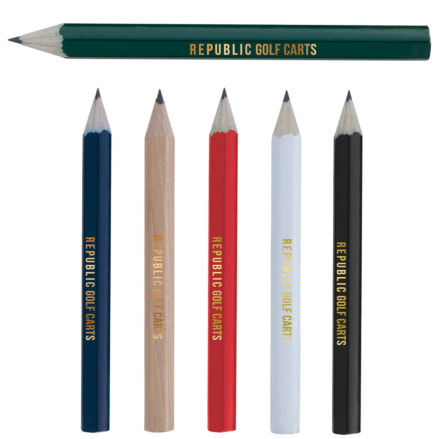 Hex Golf Pencil 2