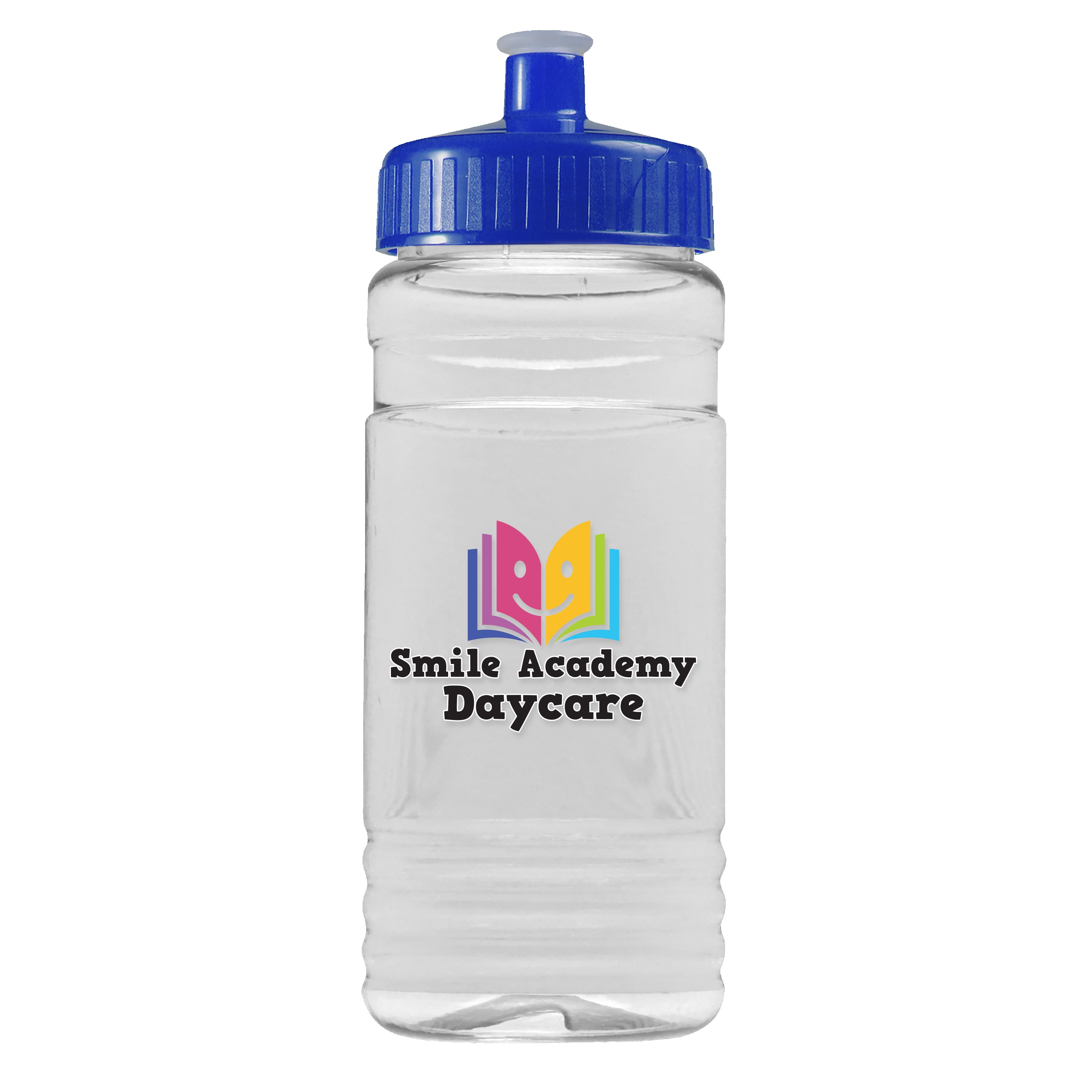 Garyline® Clear Bottle with Push-Pull Lid - 20 oz. 2