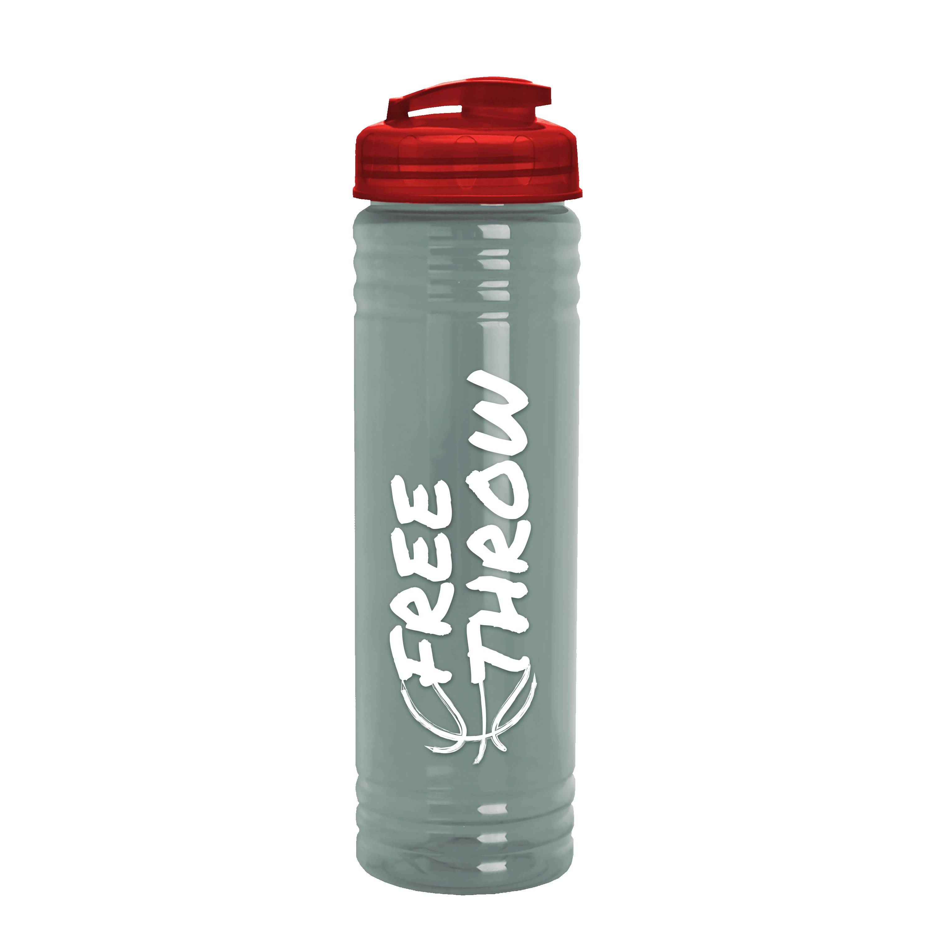 Garyline® Slim Fit RPET Bottle with Flip-Top Lid - 24 oz. 2
