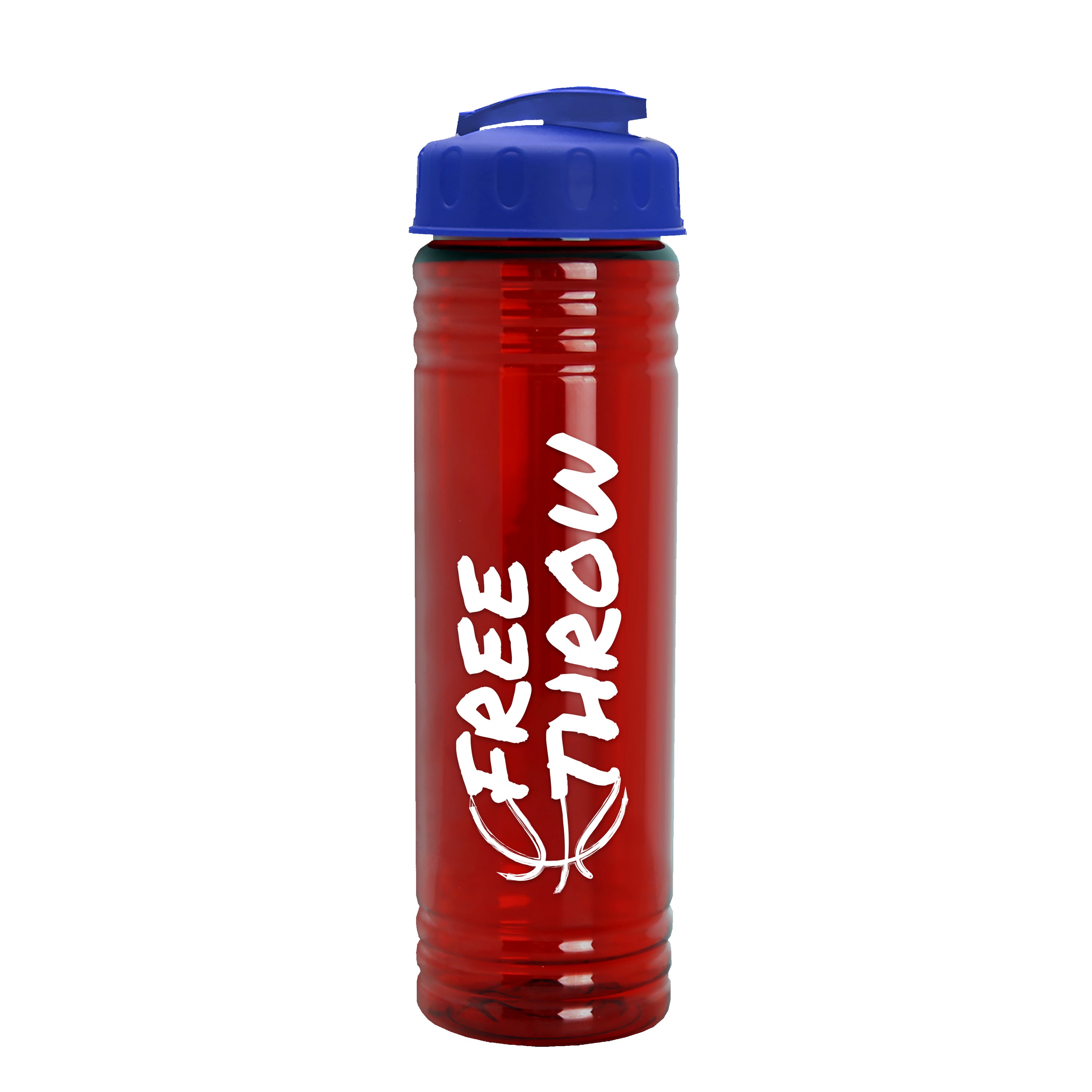 Garyline® Slim Fit RPET Bottle with Flip-Top Lid - 24 oz. 2