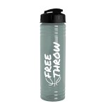 Garyline® Slim Fit RPET Bottle with Flip-Top Lid - 24 oz. 2 Garyline® Slim Fit RPET Bottle with Flip-Top Lid - 24 oz. 2
