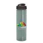 Garyline® Slim Fit RPET Bottle with Flip-Top Lid - 24 oz. - RP24U_glacierblue_bottle_smoke_lid_full.png Garyline® Slim Fit RPET Bottle with Flip-Top Lid - 24 oz. - RP24U_glacierblue_bottle_smoke_lid_full.png